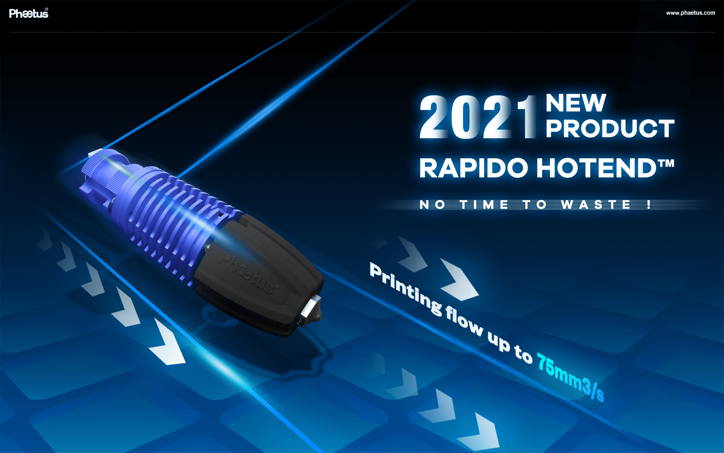 Rapido Hotend UHF (black) Rapido Hotend UHF (black)